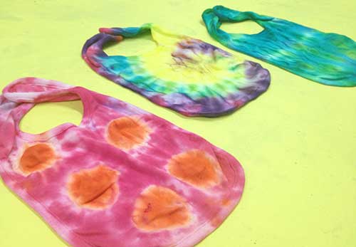 Summer Baby Shower with Tie Dye Onesies - Juggling Act Mama