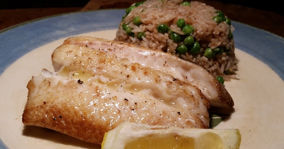 Thibeault's Table Pan Fried Halibut