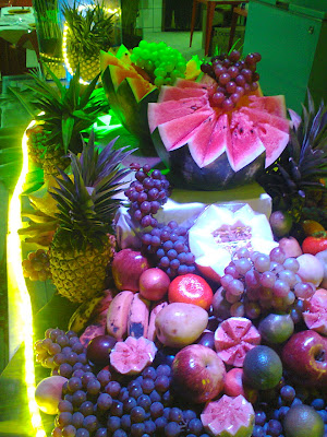 Mesa de frutas Dj AC Som