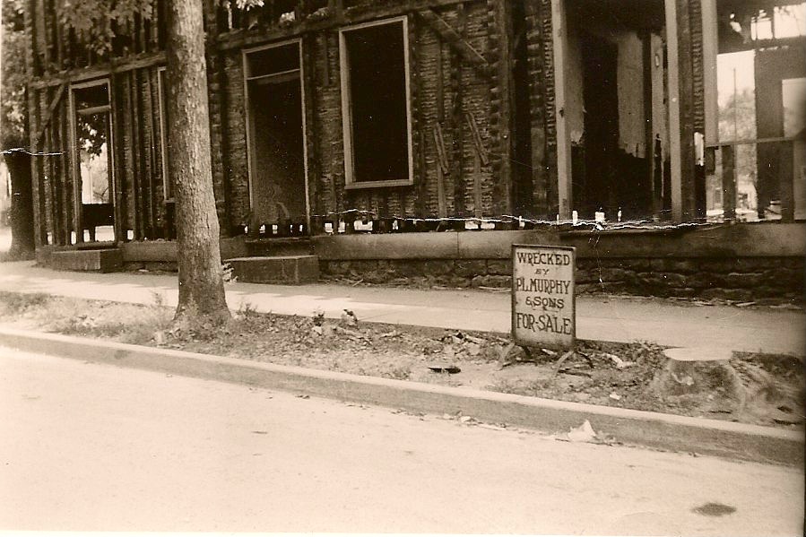 New Vienna Ohio Memories Municipal Building Site 1938 Prior to