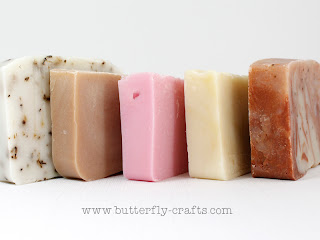 Natural Handmade Soap from Butterfly-crafts.com