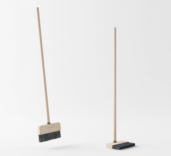 'Standing Broom' can stand safely Spicytec