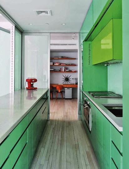 Muebles de Cocina en Dos Colores