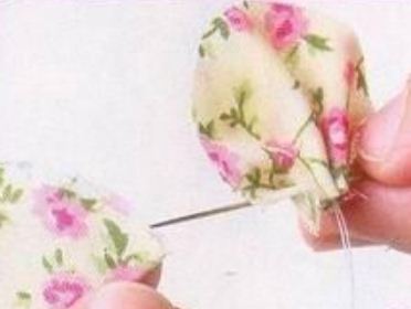 Aprende cómo hacer hermosas flores de tela para decorar vestidos ~  Mimundomanual