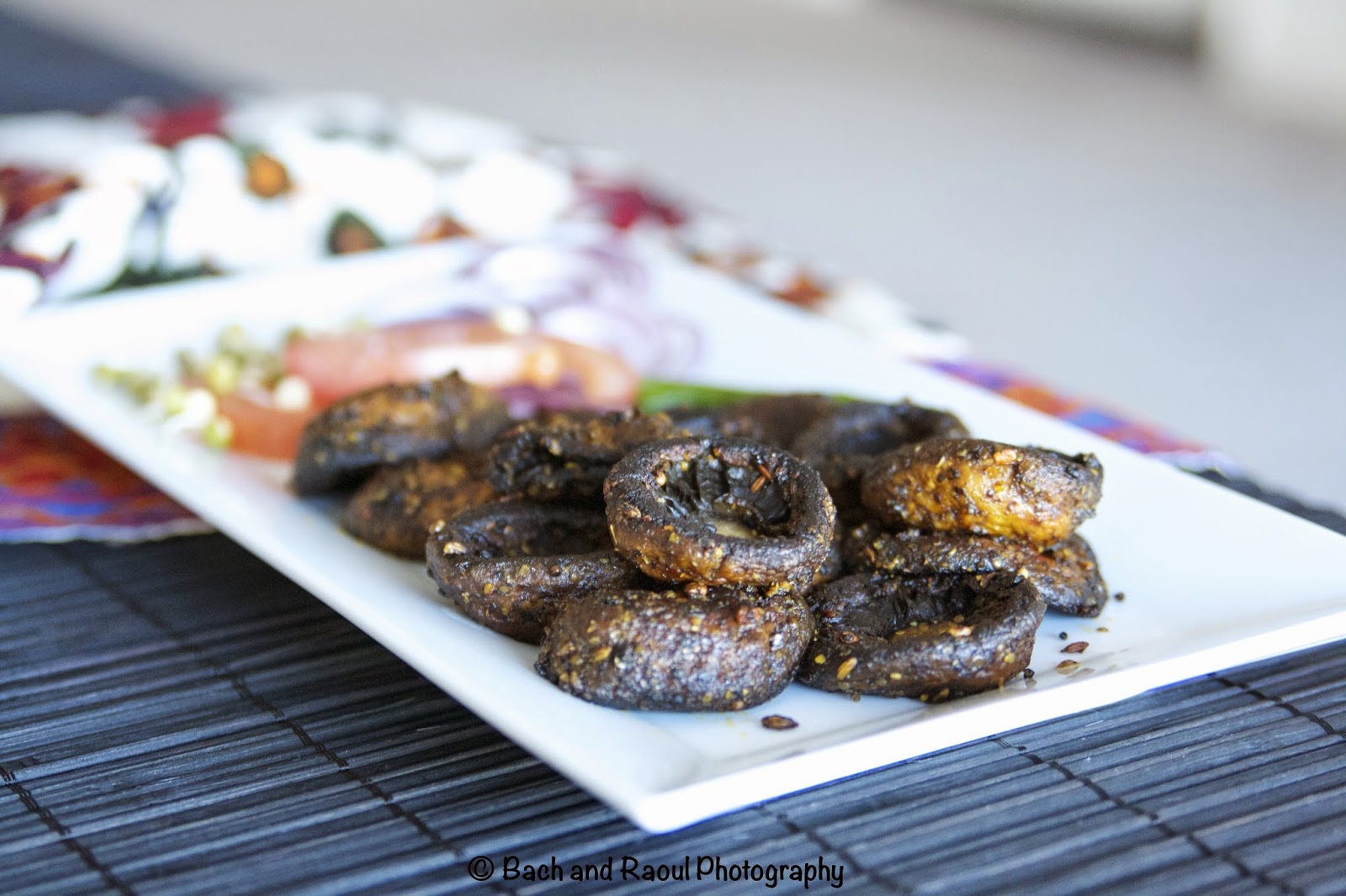 Achari Mushrooms - Mushrooms Sauteed in pickling spices