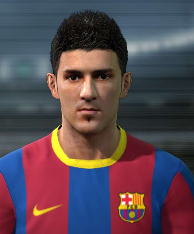 DAVID VILLA FACE BY ALI GHANNADI