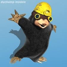 What is a good analogy for the mole concept?