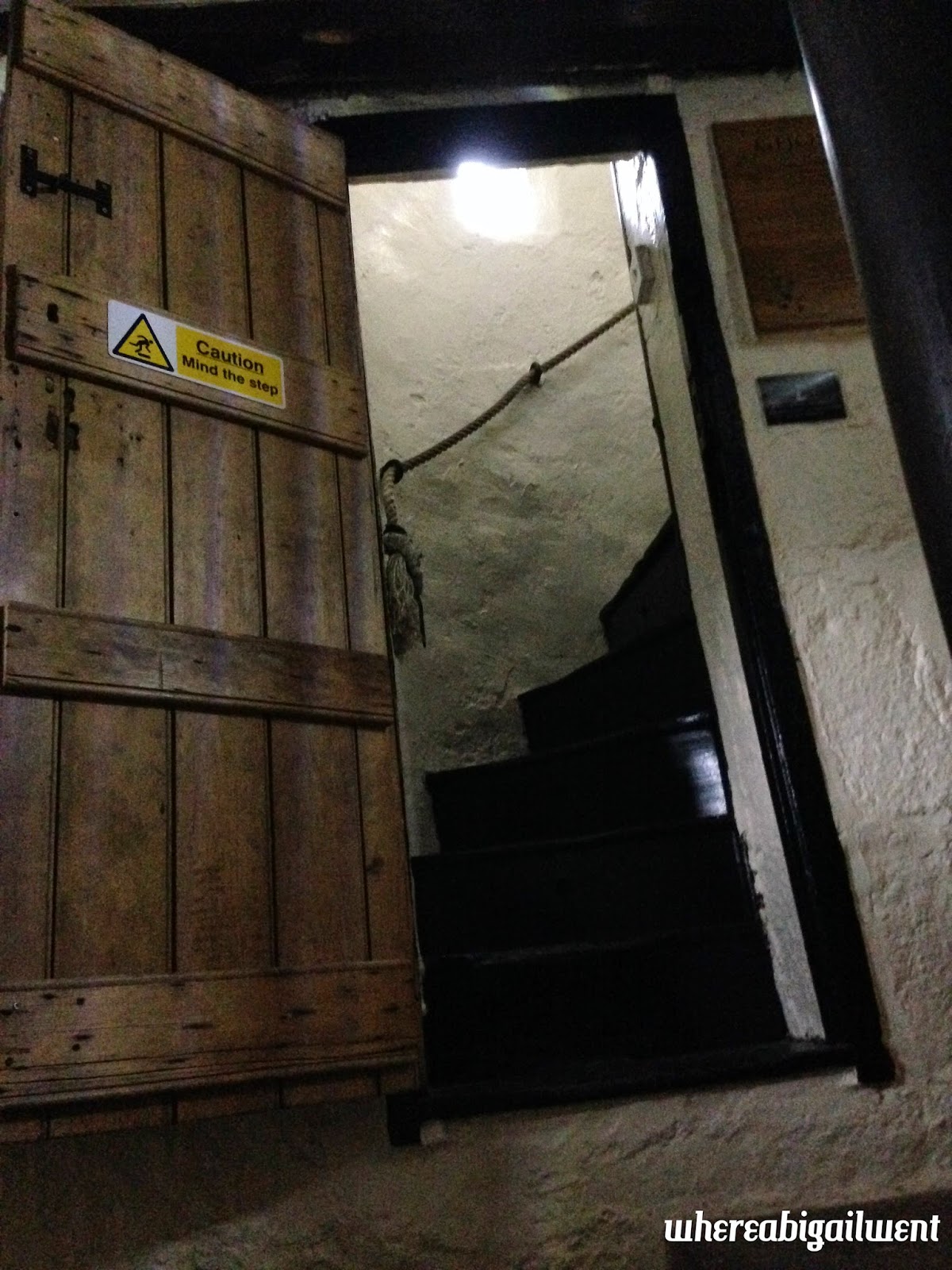 Ballygally Castle Hotel Stairs to Ghost Room