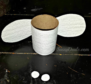 mouse toilet paper roll craft