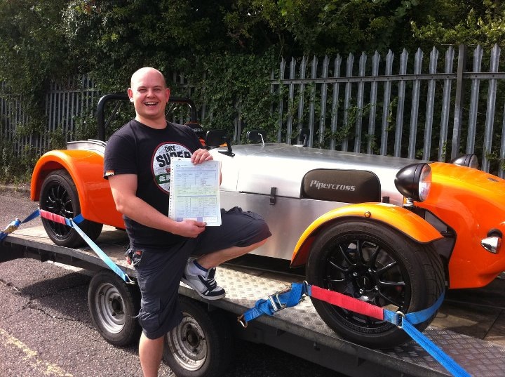 ANOTHER ZERO PASSES THE IVA TEST……….. Great British Sports Cars