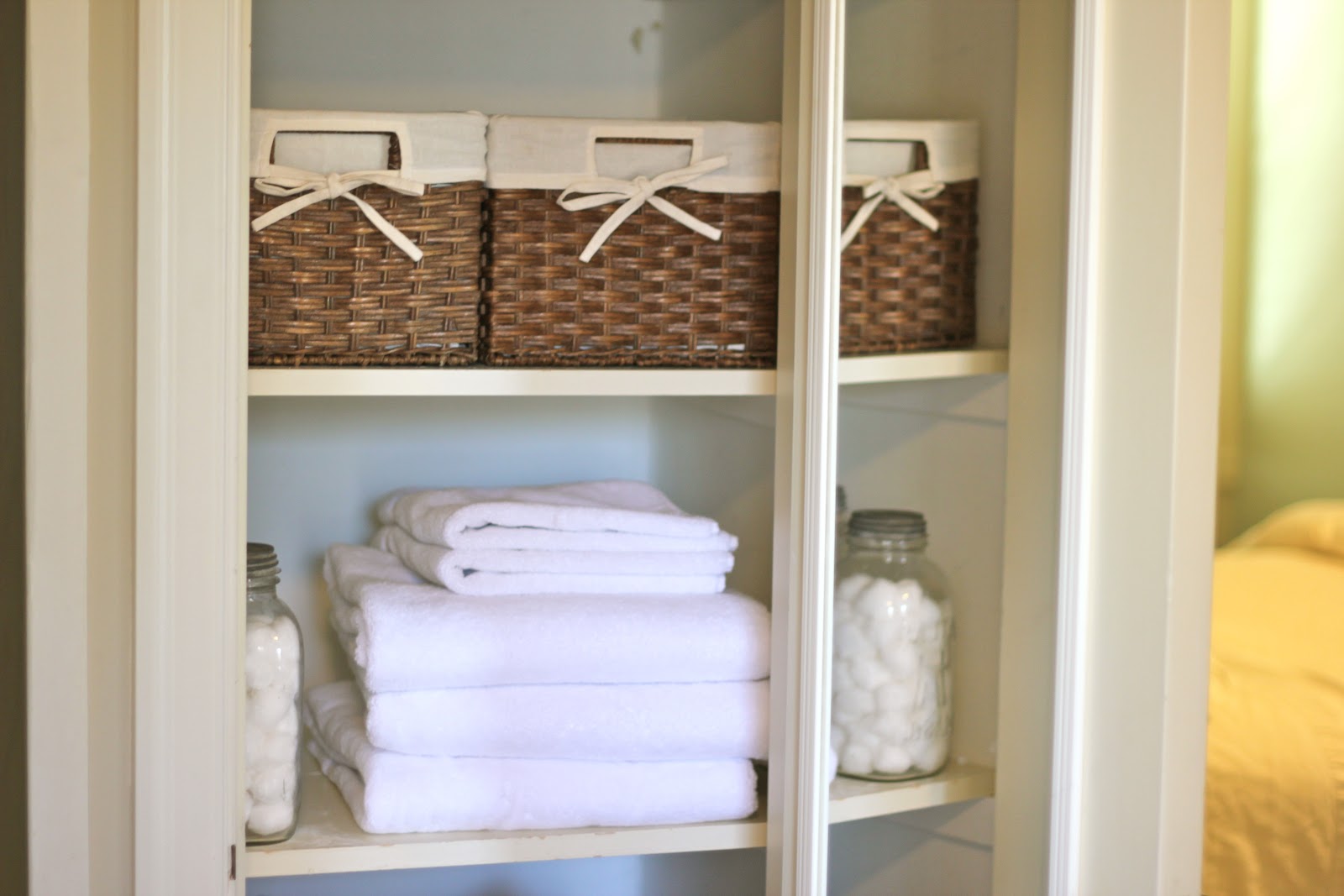 Jenny Steffens Hobick My Linen "Closets" Creative Linen Storage in