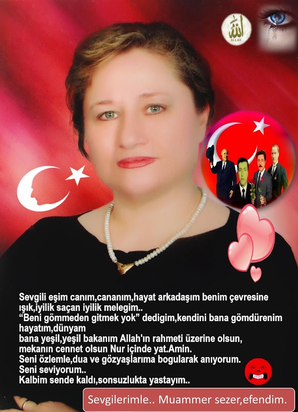 Aglamaklı uzun soluklu yastayız bir Fatiha dileniyoruz.Buket Turkay