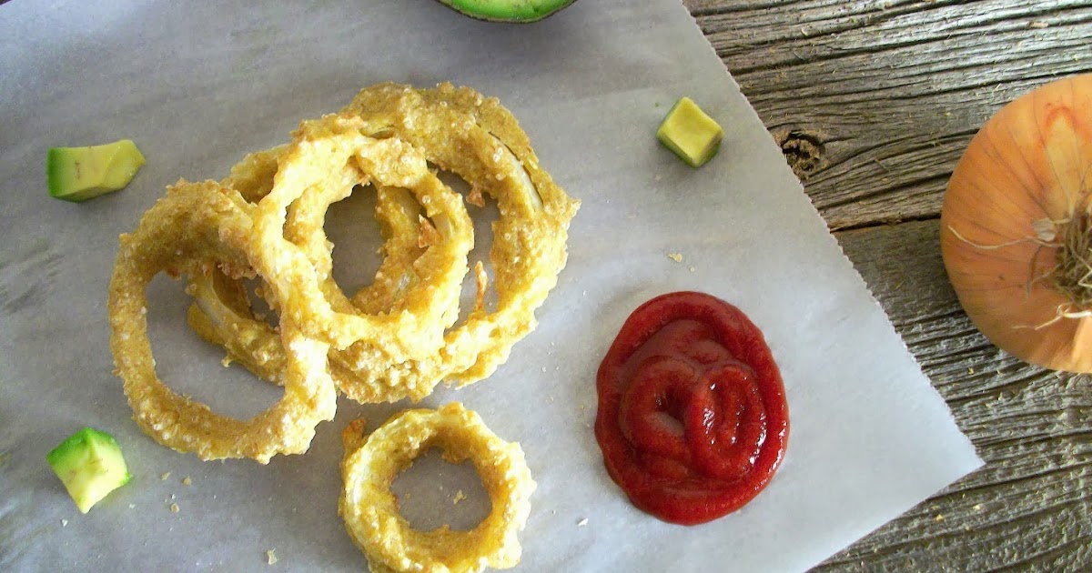 Gluten Free Love Story Baked Quinoa Onion Rings