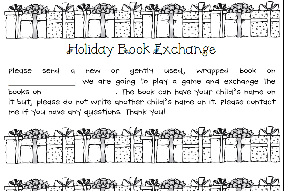 Learning with a Happy Heart Holiday Book Exchange