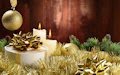 Velas y esferas - Imágenes navideñas para compartir