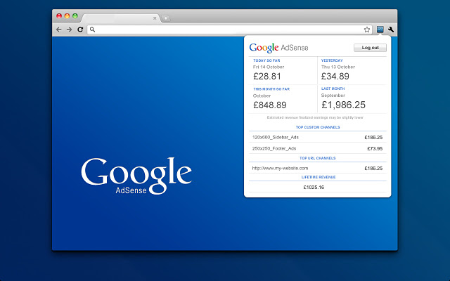 AdSense Publisher Toolbar AdSense Publisher Toolbar Screenshot