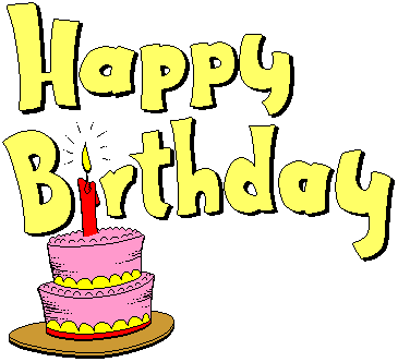 Animated Birthday Emoticons