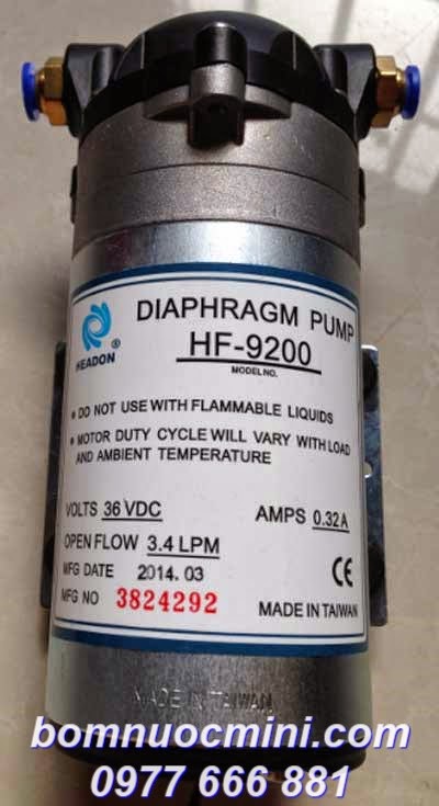 Máy bơm phun sương HEADON HF-9200 40 May bom phun suong HEADON HF-9200 40