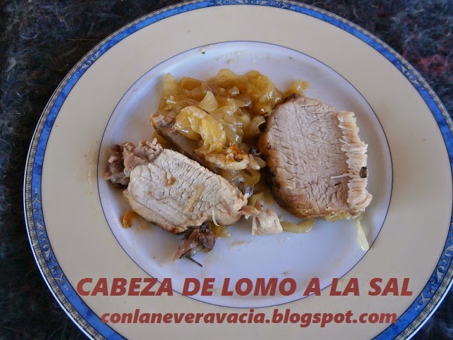 Cabeza De Lomo A La Sal
