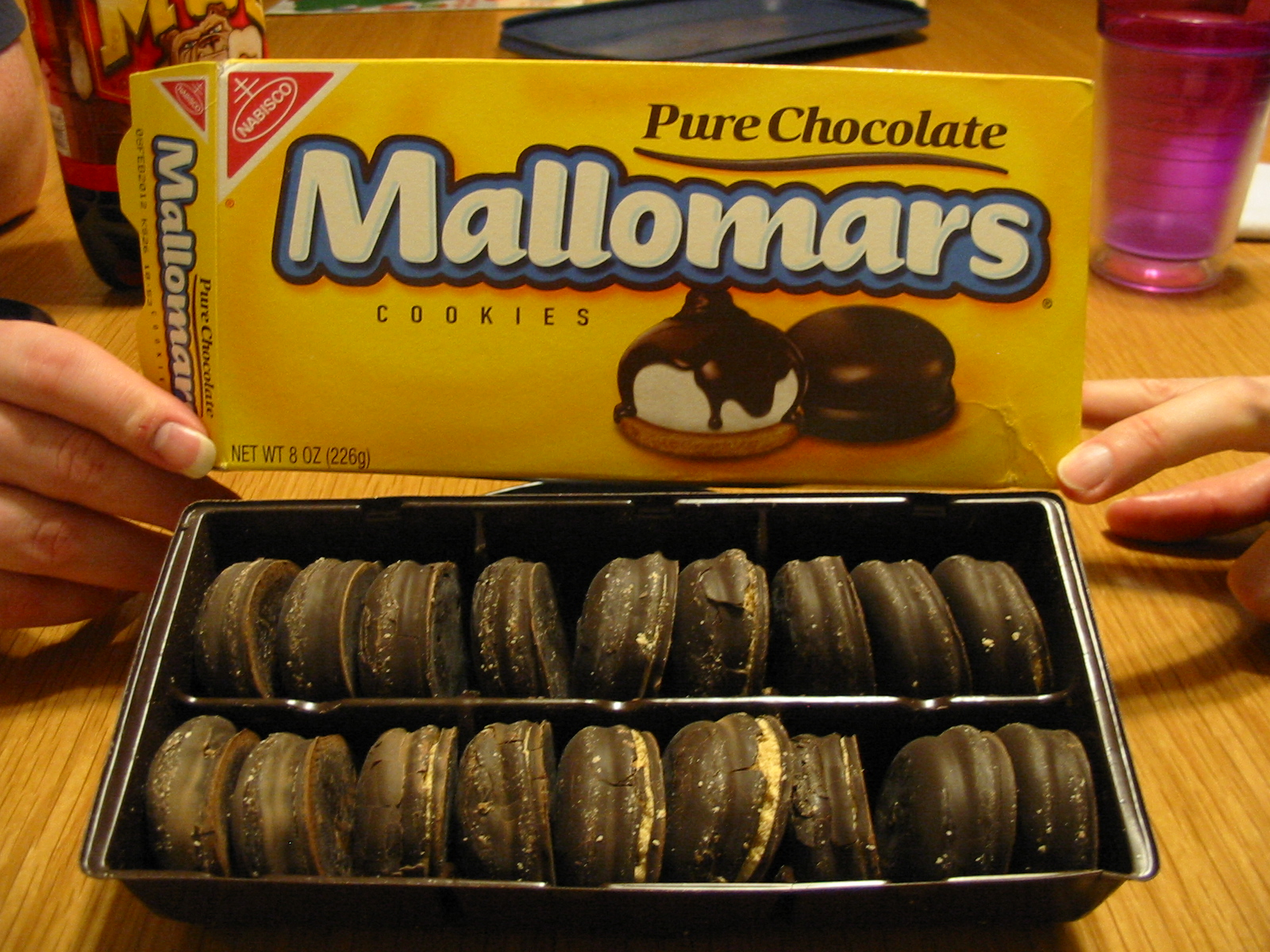 chocolate covered marshmallow cookies nabisco