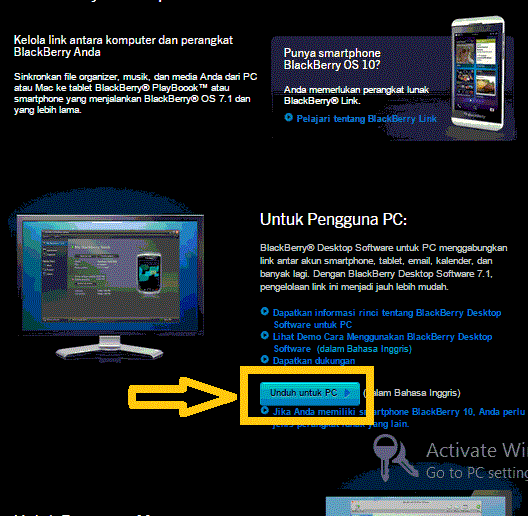Blackberry Desktop Software - BB PC Suite Ini merupakan pc suite untuk Blackberry sehingga komputer bisa mengenali perangkat anda jika ada driver ini.