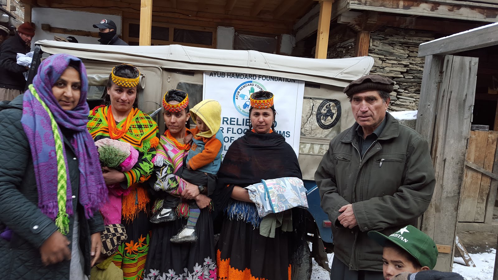 AHF CLOTHING DISTRIBUTION IN CHITRAL