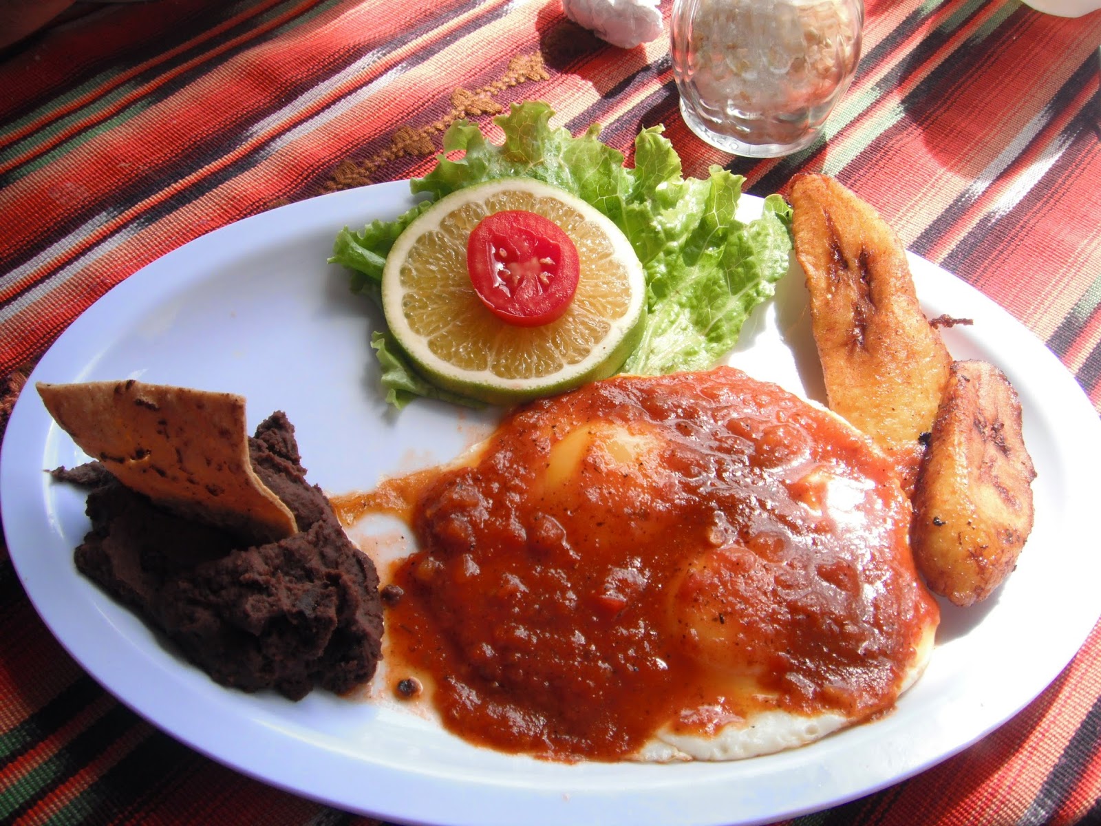 desayuno tipico Guatemala breakfast