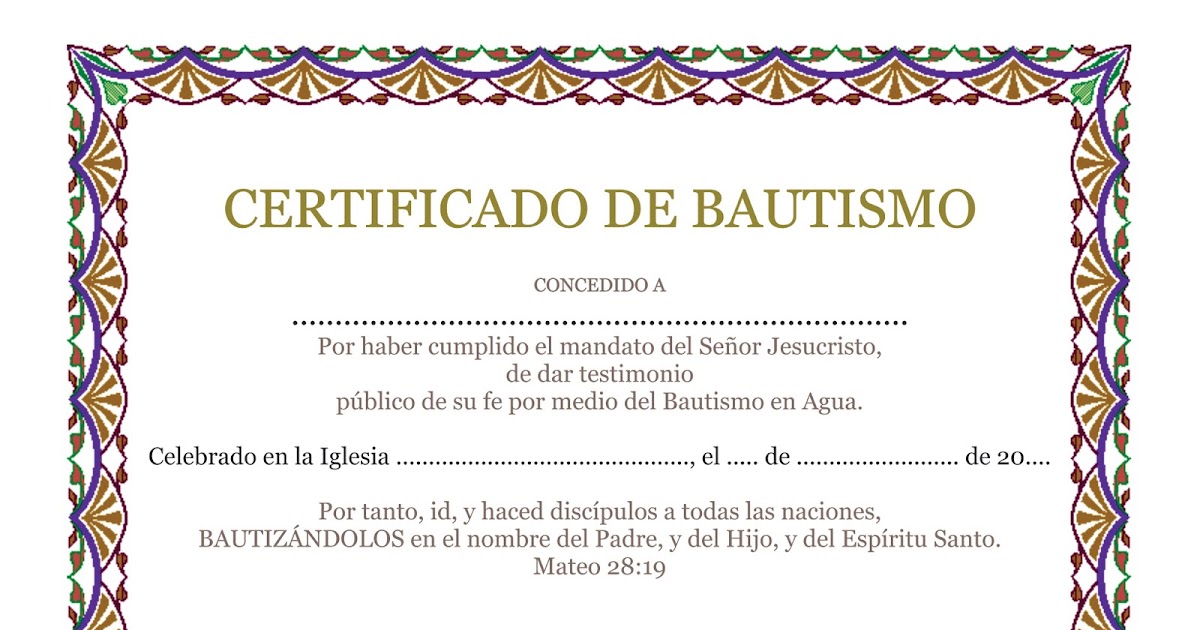 certificados de bautismo para imprimir gratis magdalene certificados de bautismo para imprimir gratis