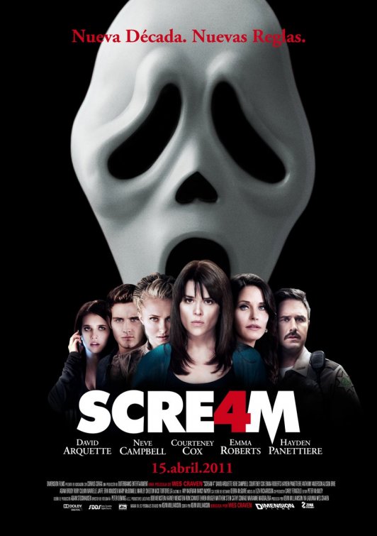        Scream+4+International+Poster