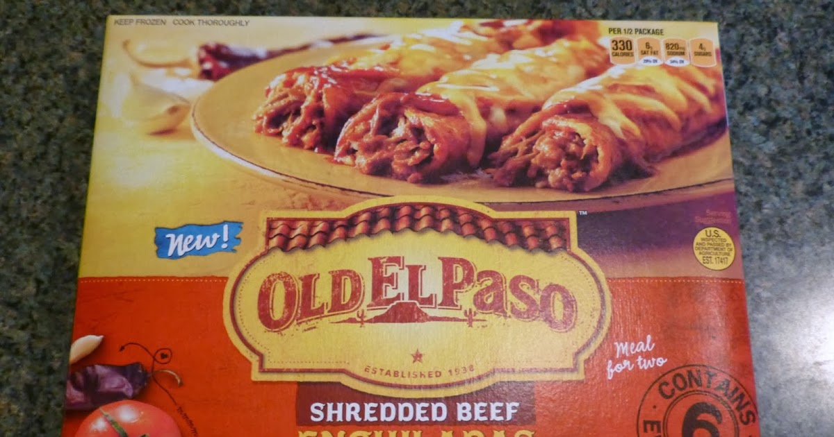 Sugar Me Sweet Old El Paso Frozen Entrees No Way That's Frozen!