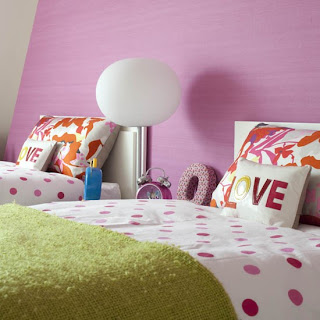 DORMITORIOS EN ROSA Y VERDE | DORMITORIOS CON ESTILO