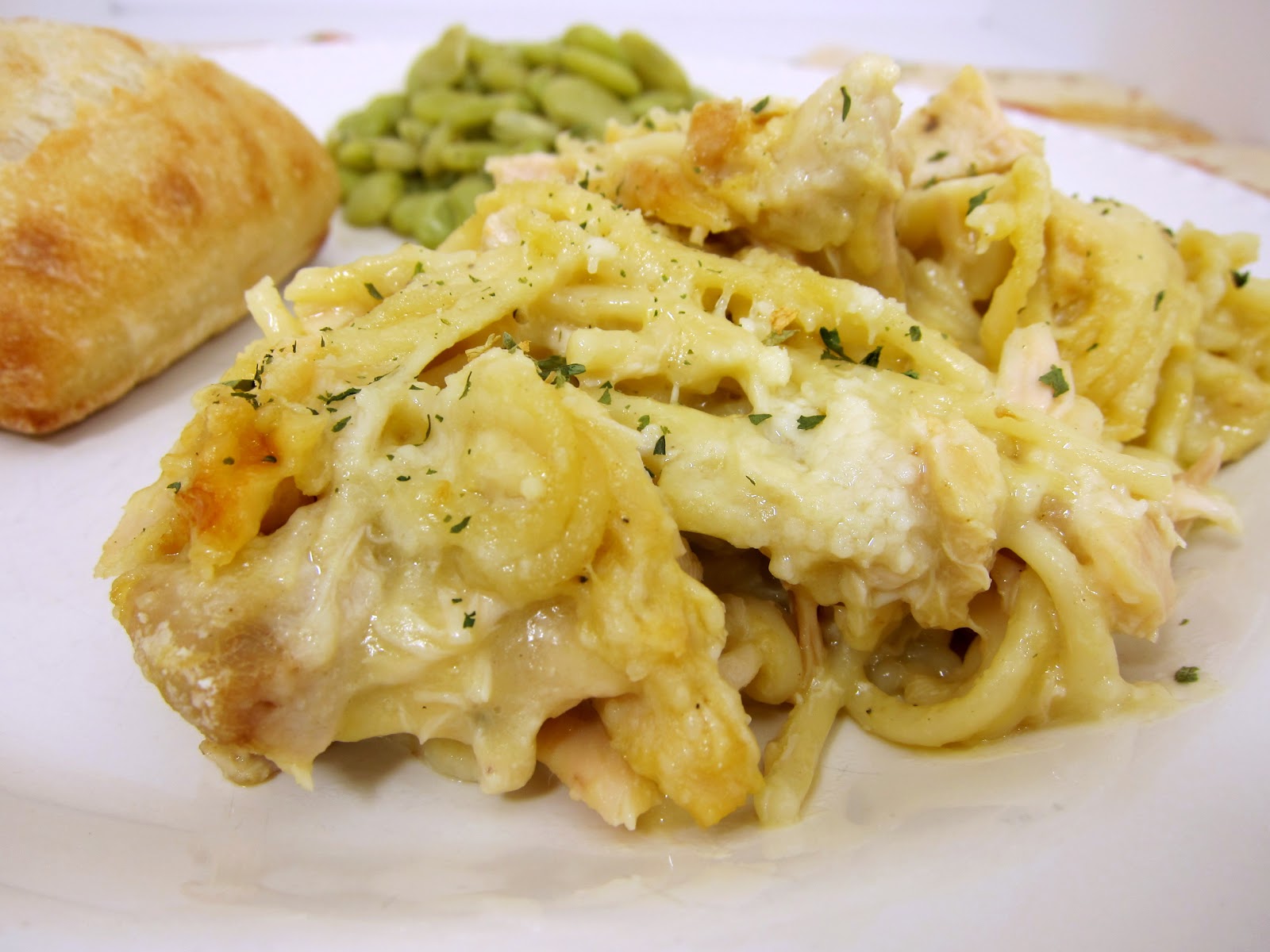 Cheesy Chicken Spaghetti Casserole Plain Chicken