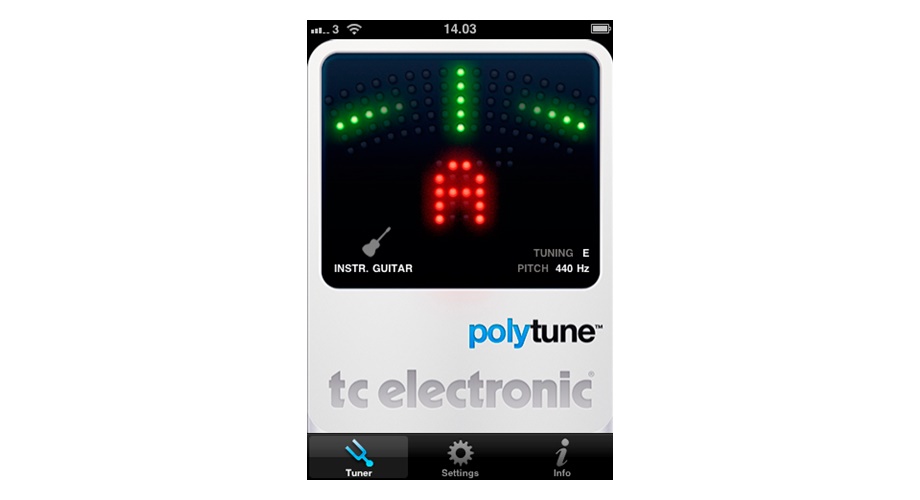 Rex and the Bass tc electronic Polytune iPhone Guitar Tuner App Review
