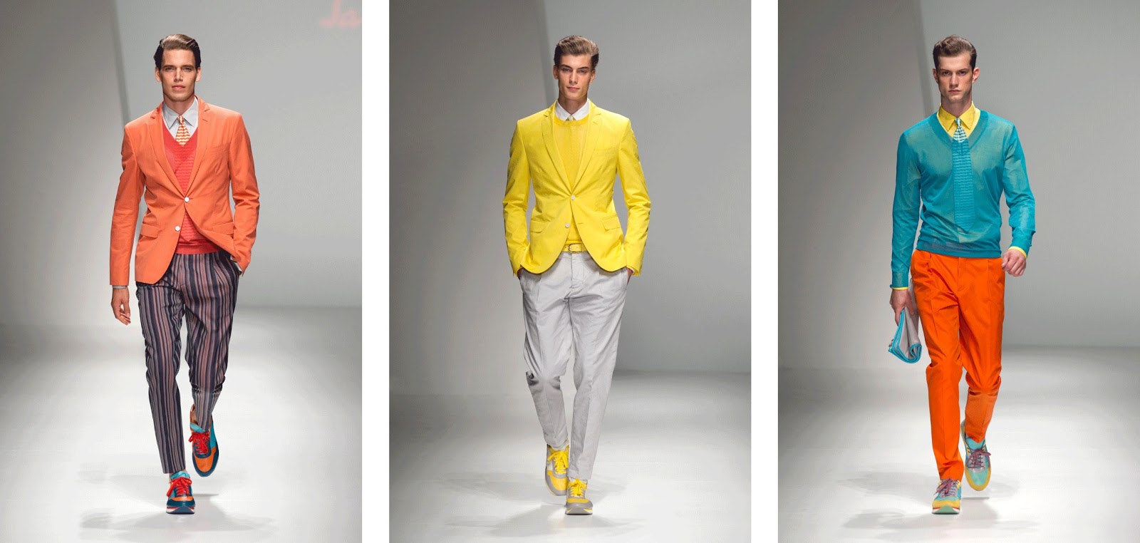 Salvatore Ferragamo, kolekcja męska wiosna-lato 2013 Salvatore Ferragamo, kolekcja męska wiosna-lato 2013