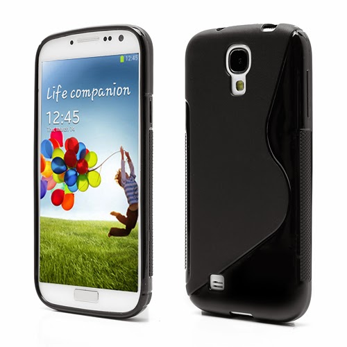 S-Curve Soft TPU Jelly Case for Samsung Galaxy S 4 IV i9500 i9502 i9505 - Black S-Curve Soft TPU Jelly Case for Samsung Galaxy S 4 IV i9500 i9502 i9505 - Black