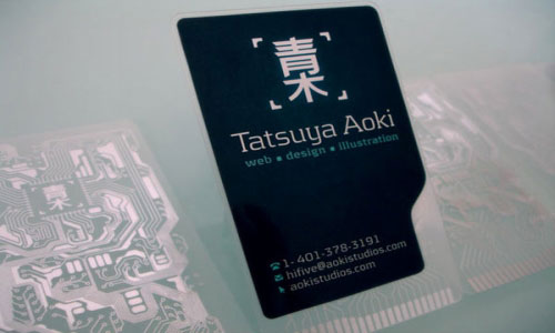 business card design