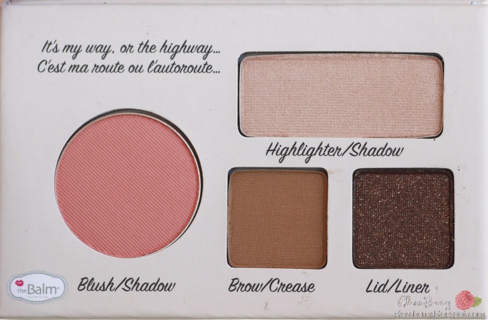 theBalm Autobalm California Palette review swatches blush highlighter eyeshadow דה באלם פלטה סקירה בלוג איפור