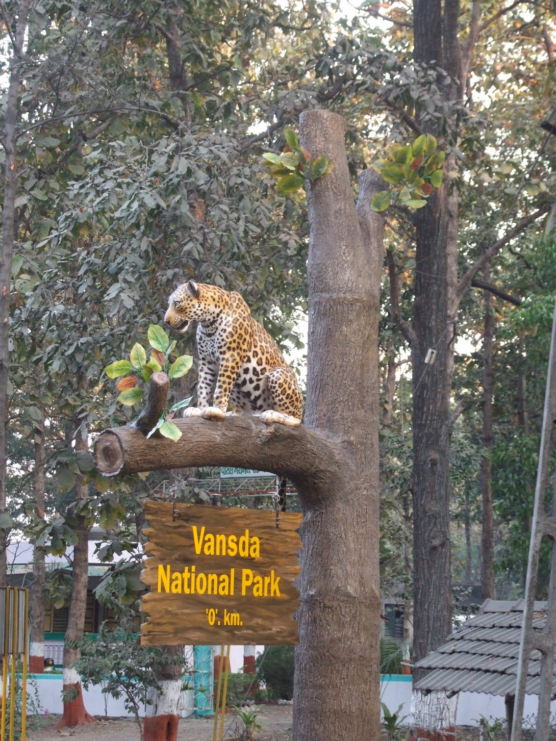 Sandip Thumbar Vansda National Park, Entrance Gate
