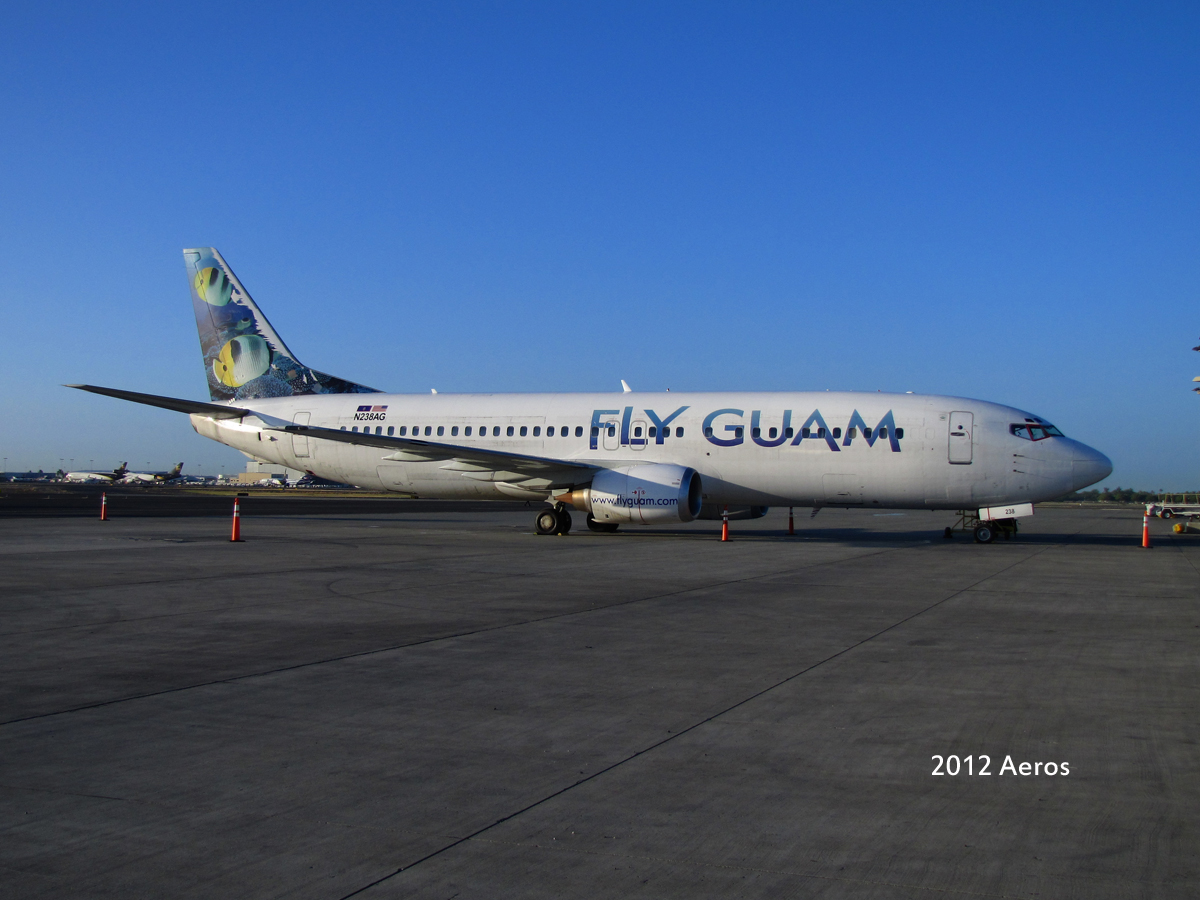 HNL RareBirds Fly Guam's N238AG