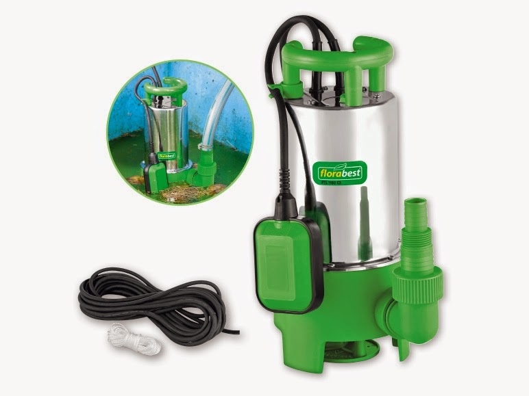 Florabest® 1,100W Submersible Dirty Water Pump Lidl Opinions Products