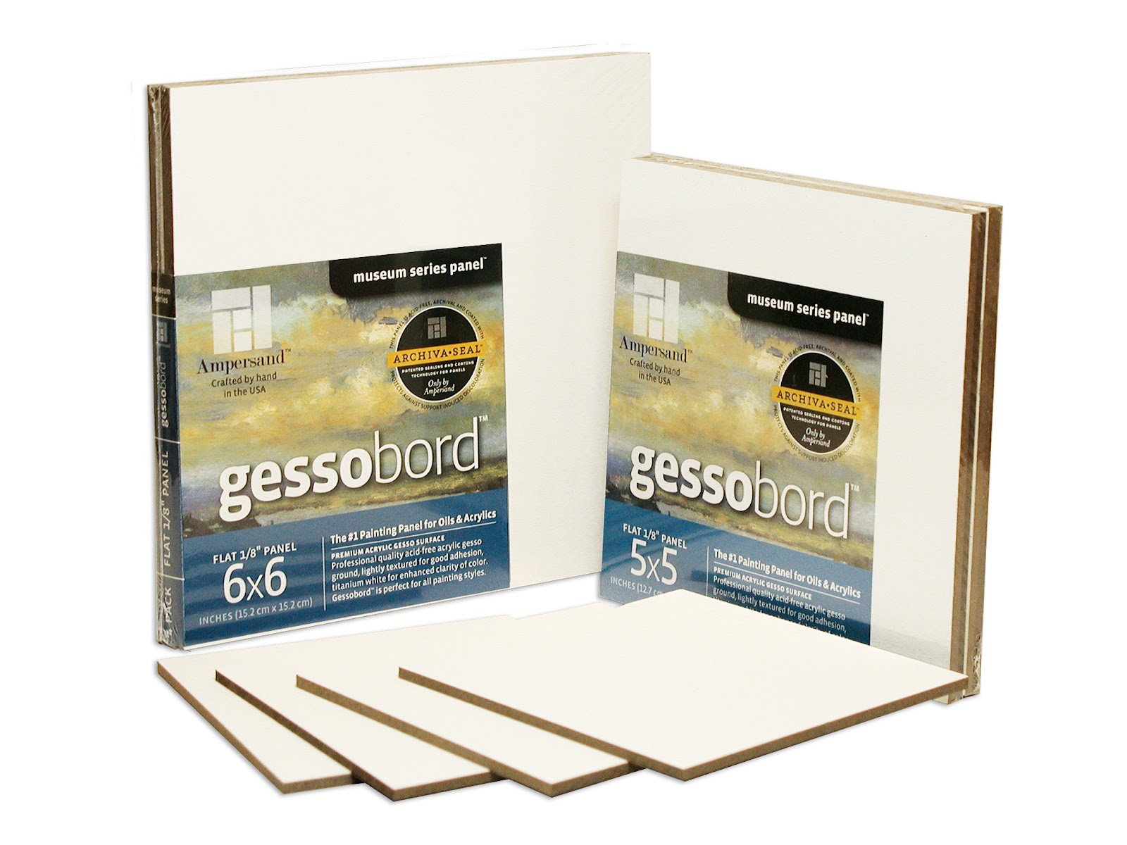 Gessobord™ Top Five Reasons to paint on Ampersand’s Gessobord panel