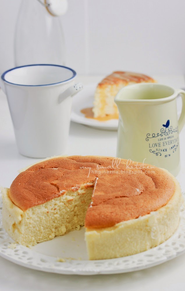 My Small Kitchen Souffle Cheese Cake