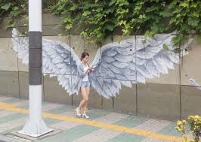 An angel taking a walk ~