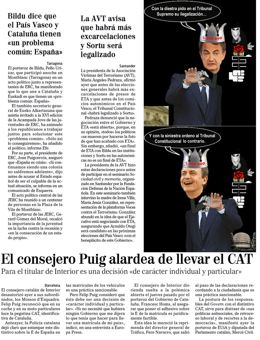 Zapatero embustero