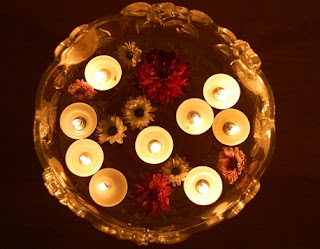 Diwali Floating Candles Ideas Decorations