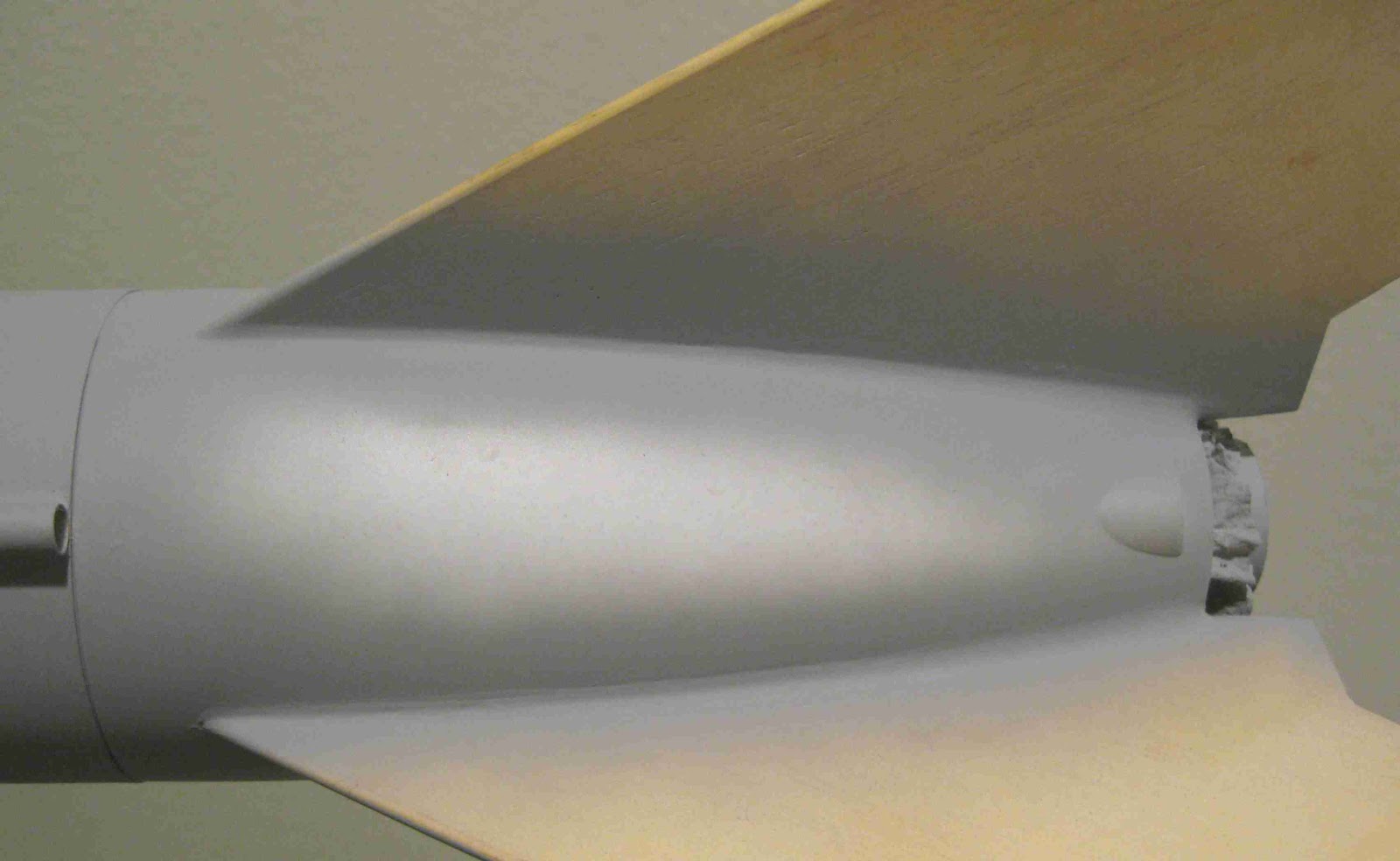 Model Rocket Building Estes V2 Build Part 20 Fin Fillets