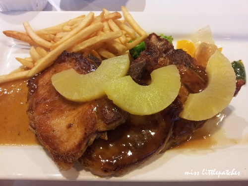 Cafe Cartel - Hawaiian Pork Chop