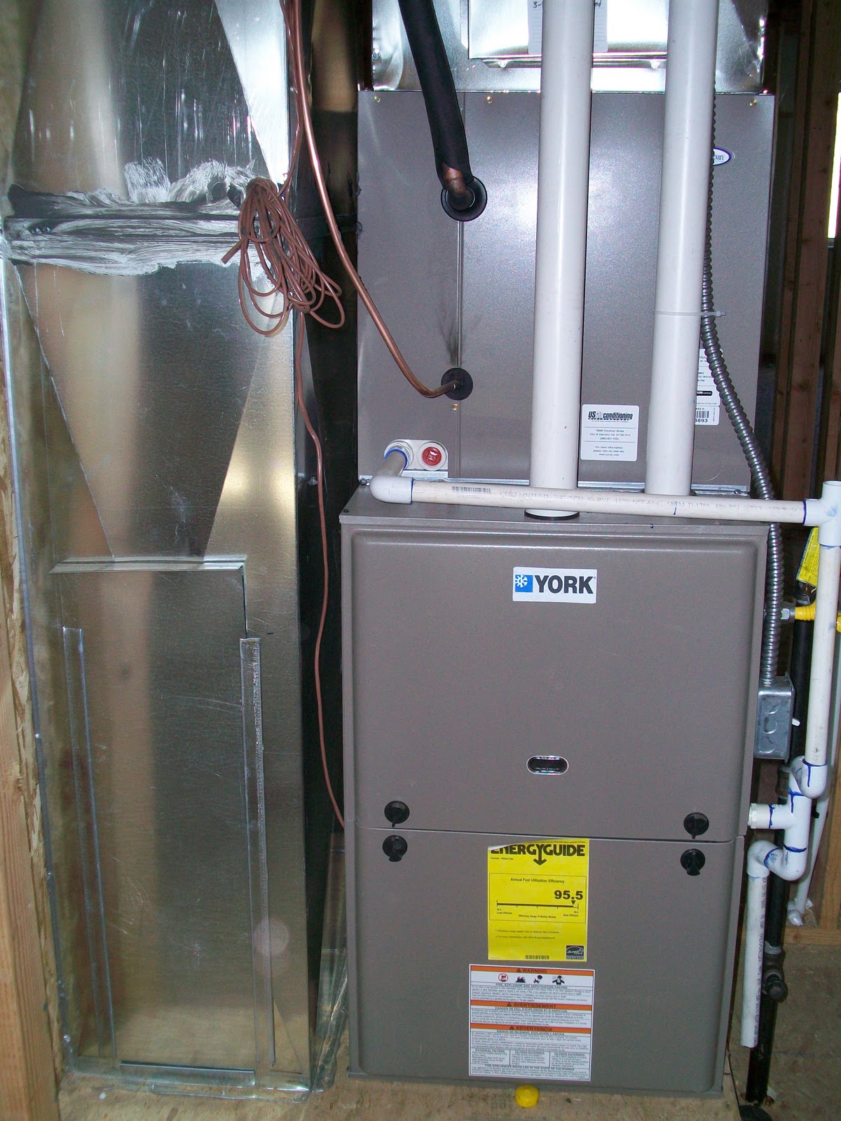 Precision Air Management Homes Three 95.5 Furnace and Air