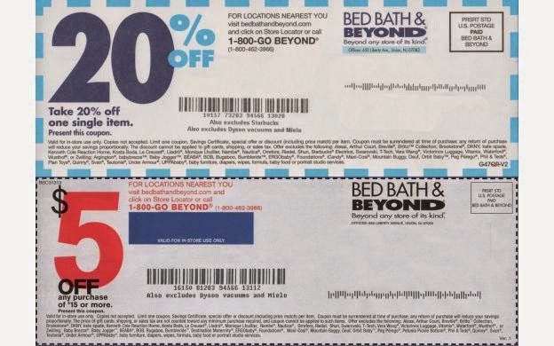 Free Printable Coupons: Bed Bath and Beyond Coupons