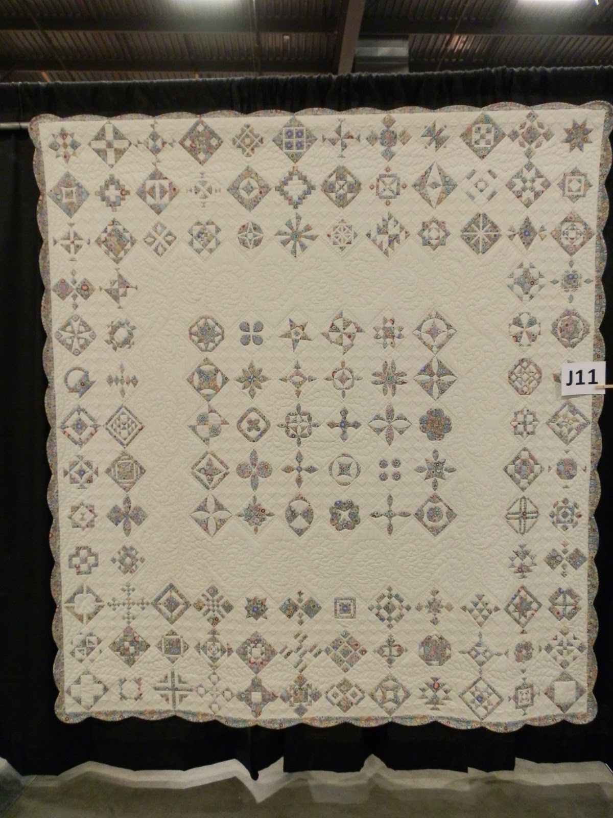 Floating on a Quilted Cloud Vermont Quilt Festival The Dear Jane